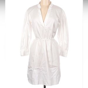 New with Tags Designer Rebecca Taylor Beautiful Casual White Dress - M